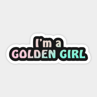 I'm a GG Sticker